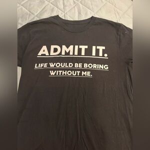 Black Graphic T-Shirt